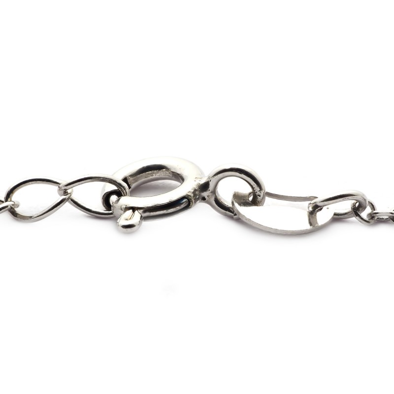 Bracelet femme Carador motif fleur argent 925/000