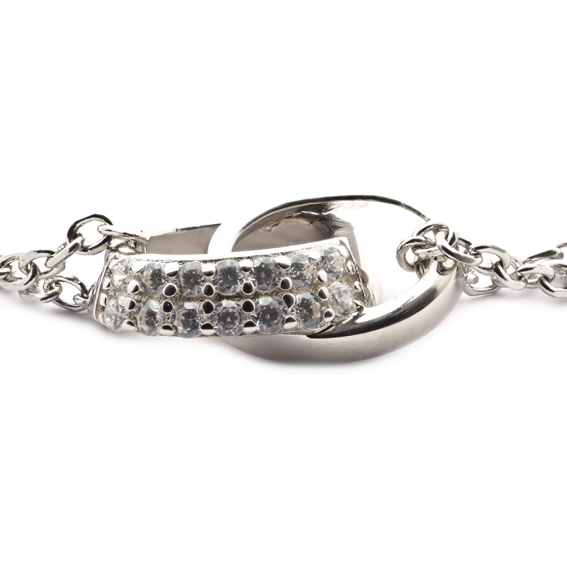 Bracelet argent femme Carador