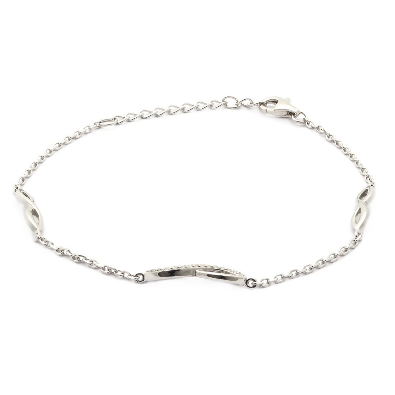 Bracelet argent femme Carador