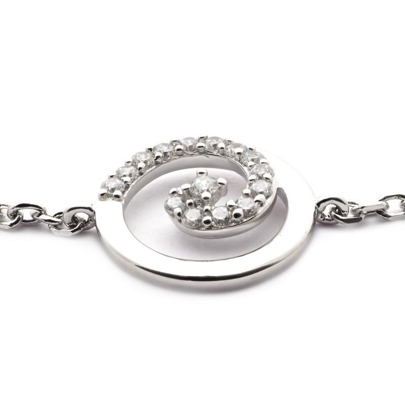Bracelet argent femme Carador