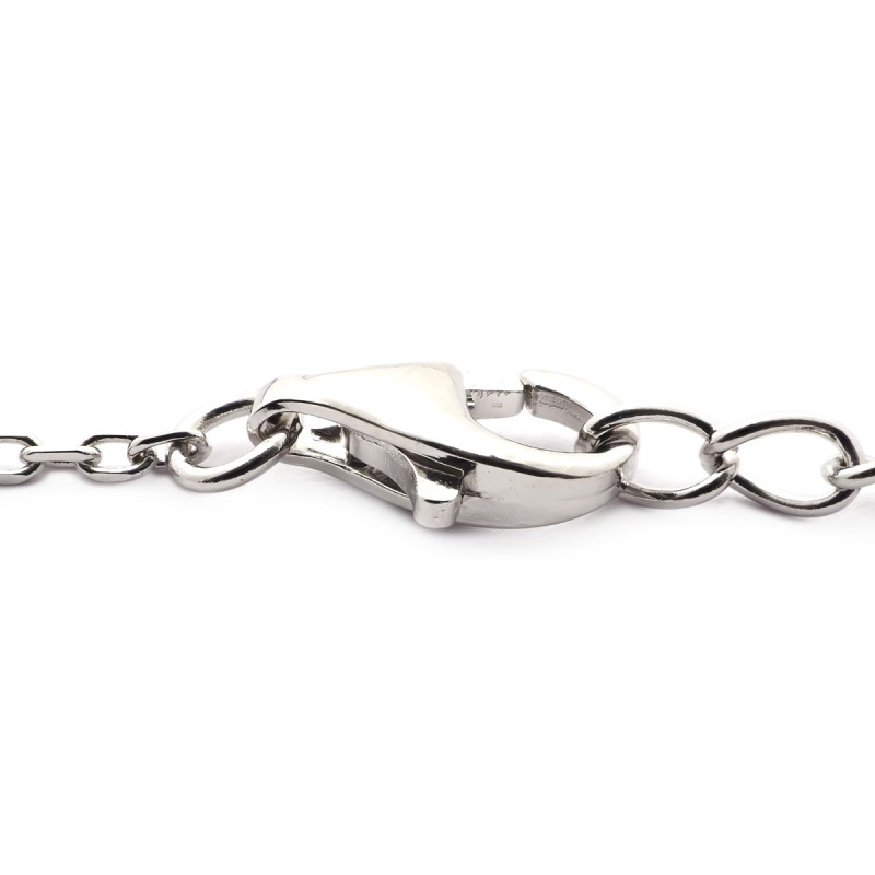 Bracelet argent femme carador motif maillon