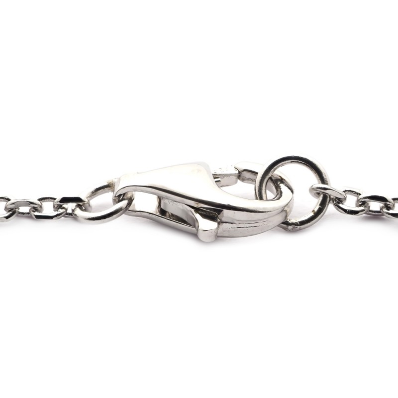 Bracelet argent femme Carador motif ovale