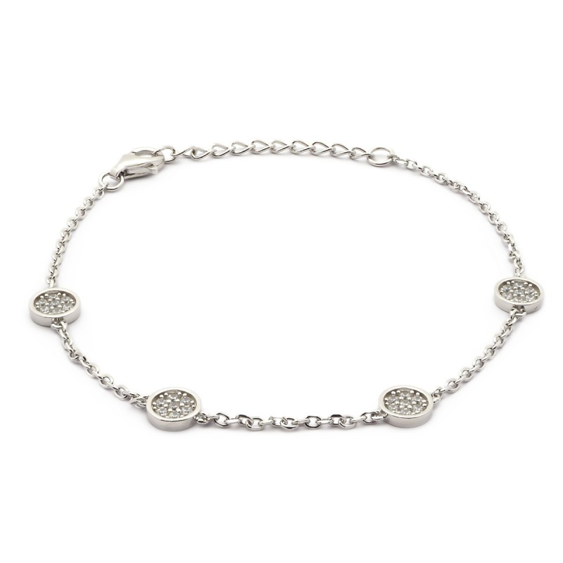 Bracelet argent femme carador