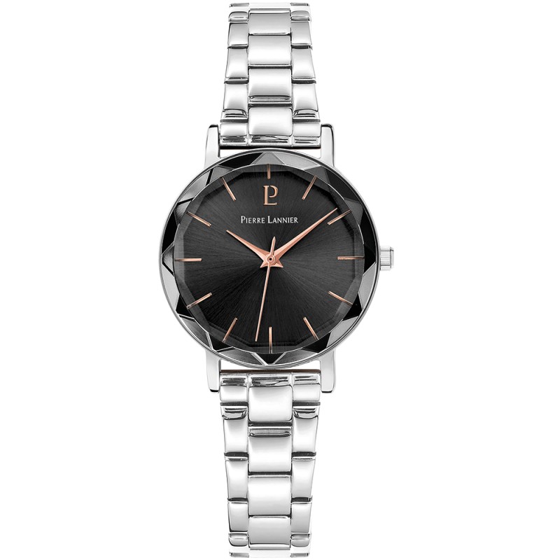 Montre Femme Pierre LANNIER en acier gris argent COLLECTION MULTIPLES