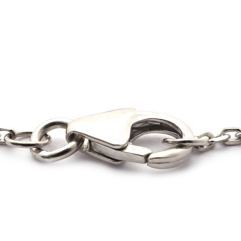 Bracelet Carador motif plume en argent 925/000