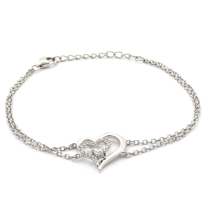 Bracelet argent femme Carador