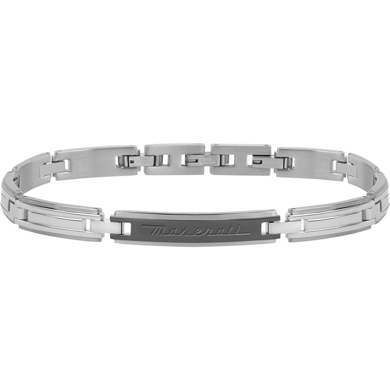 Bracelet Homme Maserati acier gris