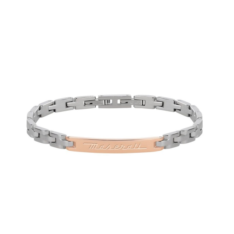 Bracelet Homme Maserati acier bicolore