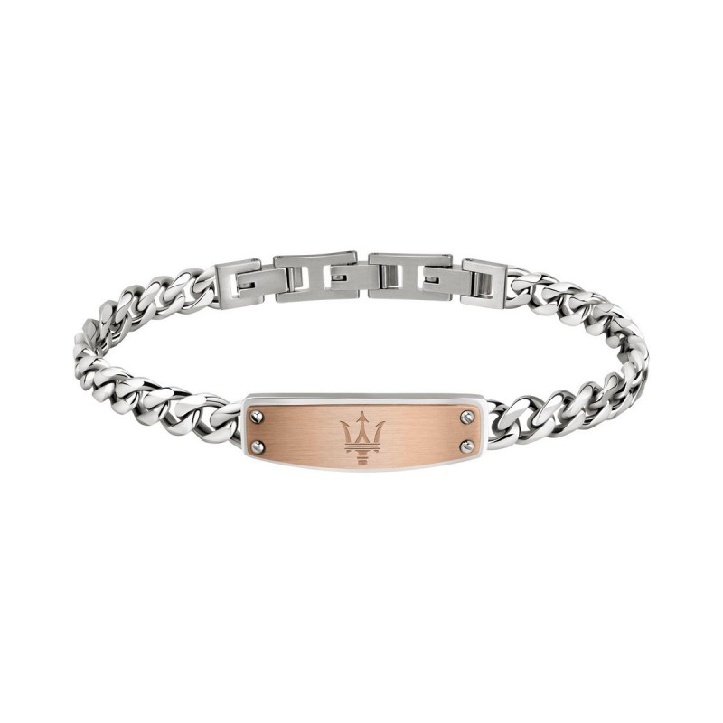 Bracelet Homme Maserati acier maille gourmette