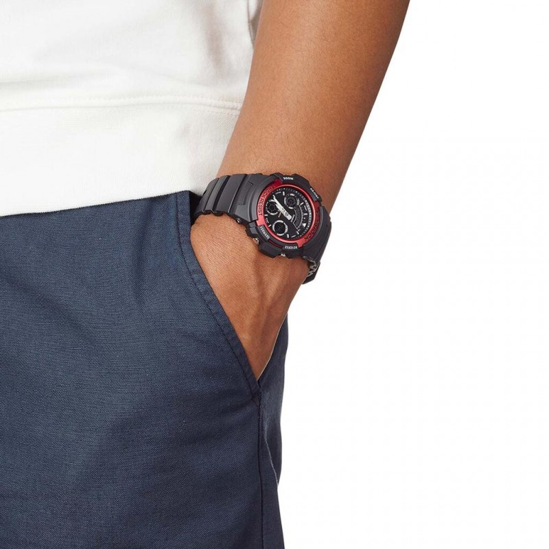 Montre Homme Casio G-SHOCK NOIRE ET ROUGE