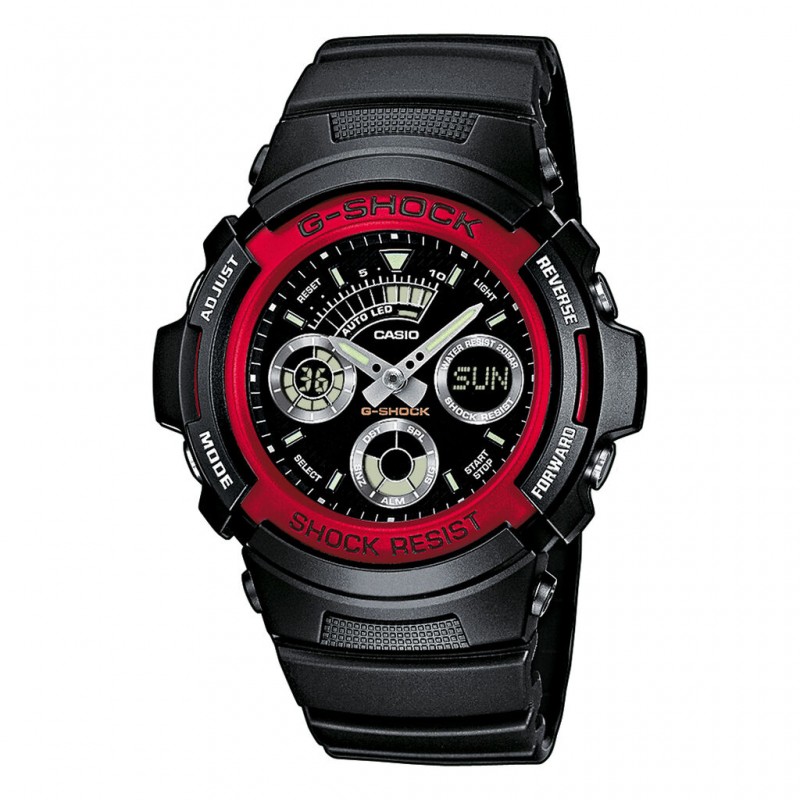 Montre Homme Casio G-SHOCK NOIRE ET ROUGE