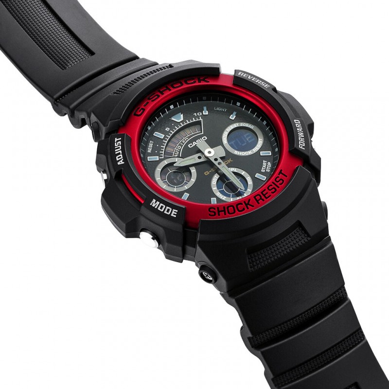 Montre Homme Casio G-SHOCK NOIRE ET ROUGE