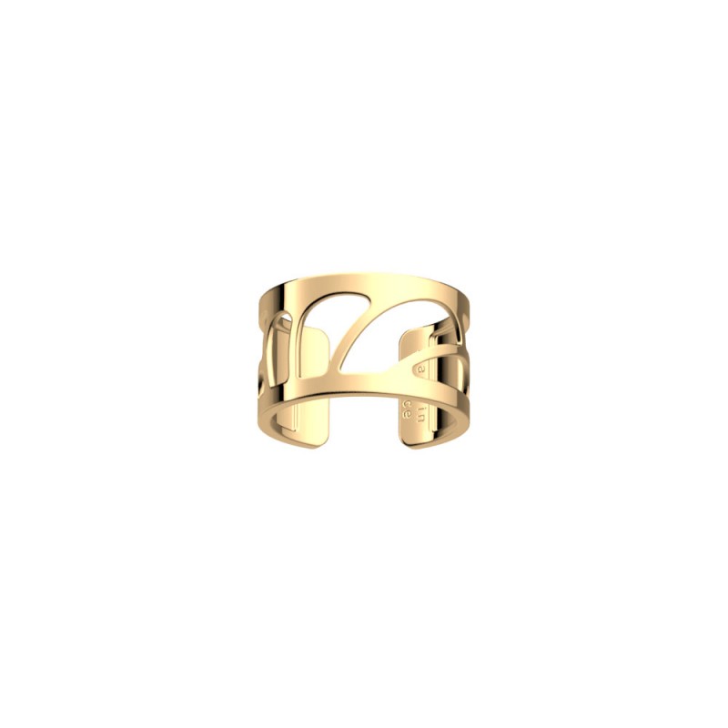 Bague femme Les Georgettes Les essentielles Chantilly 12 mm finition doré