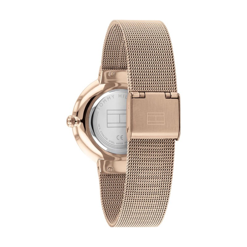 Montre femme Tommy hilfiger couleur dorée rose