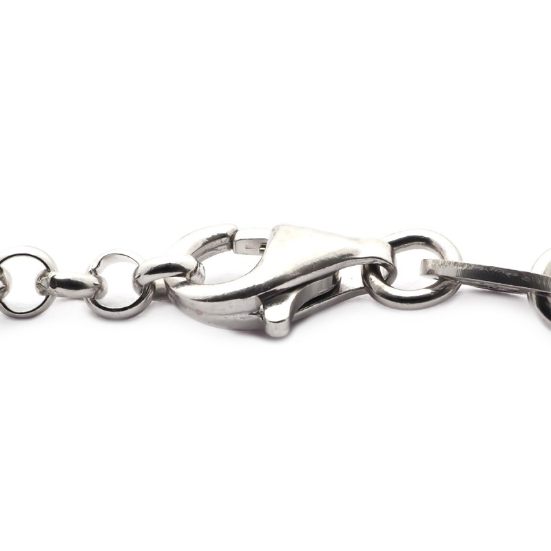 Bracelet Carador Femme en argent 295/000 motif infini, perles et oxydes de zirconium