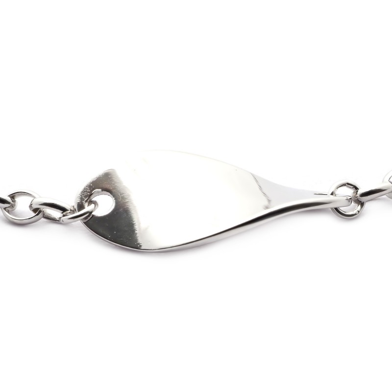Bracelet CARADOR femme en argent 925/000 motifs pétales