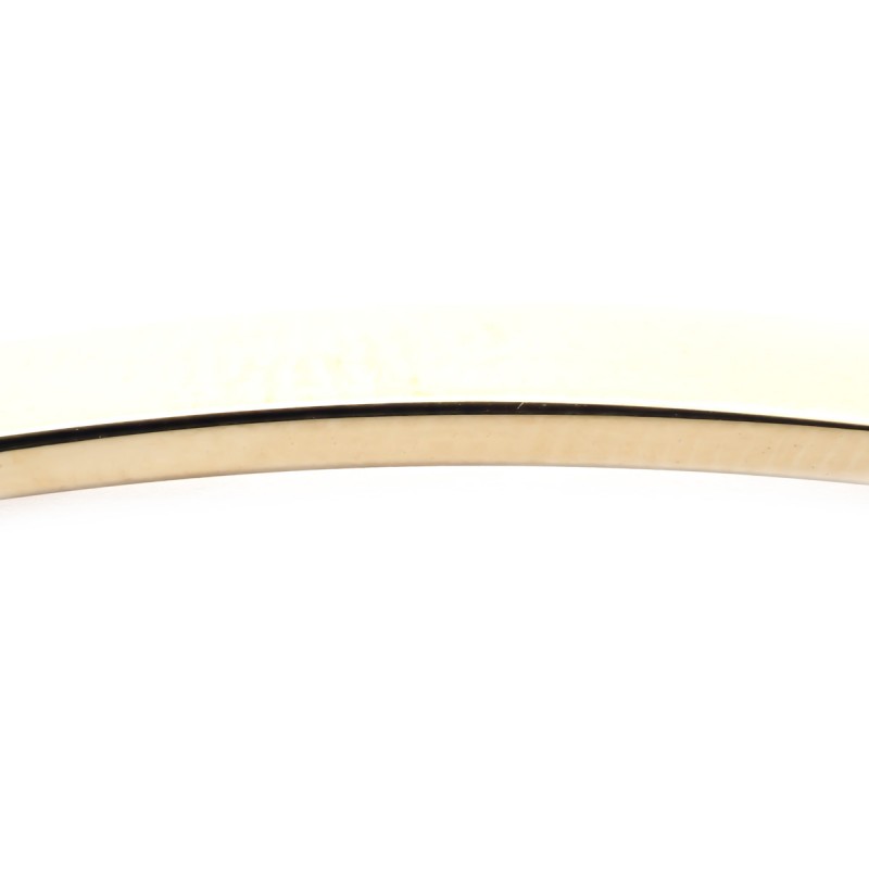 Gourmette identité  CARADOR en plaqué or maille figaro