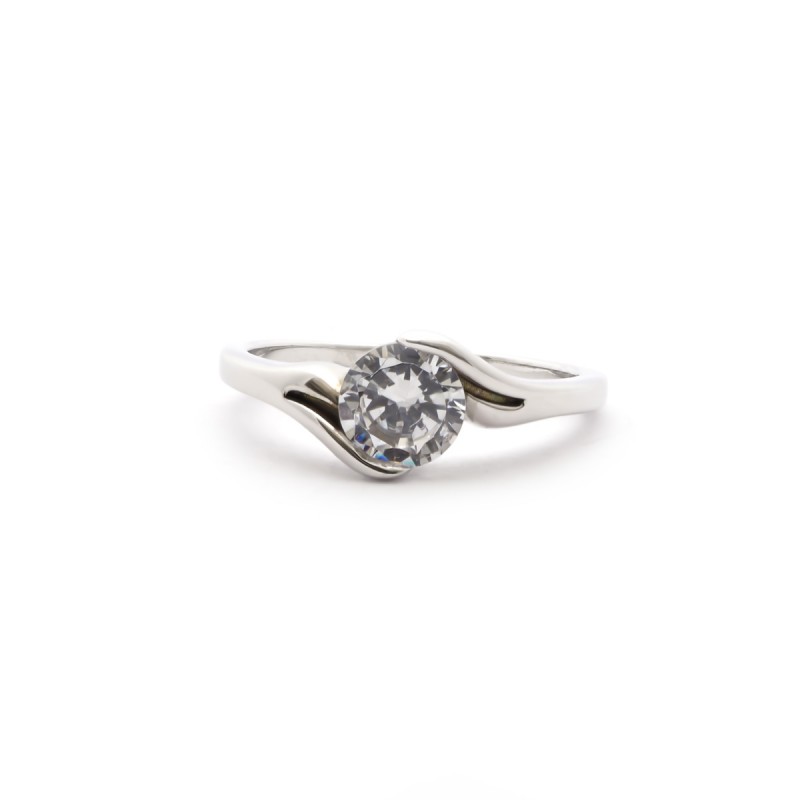 Bague Solitaire Carador Argent 925/000