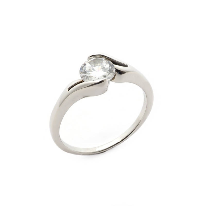 Bague Solitaire Carador Argent 925/000