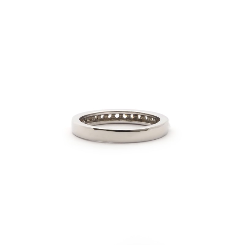 Bague femme Carador demi tour argent 925/000 et oxydes de zirconium