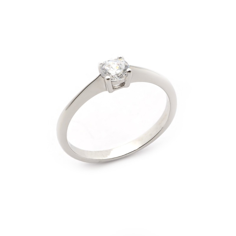 Bague carador femme solitaire oxyde de zirconium