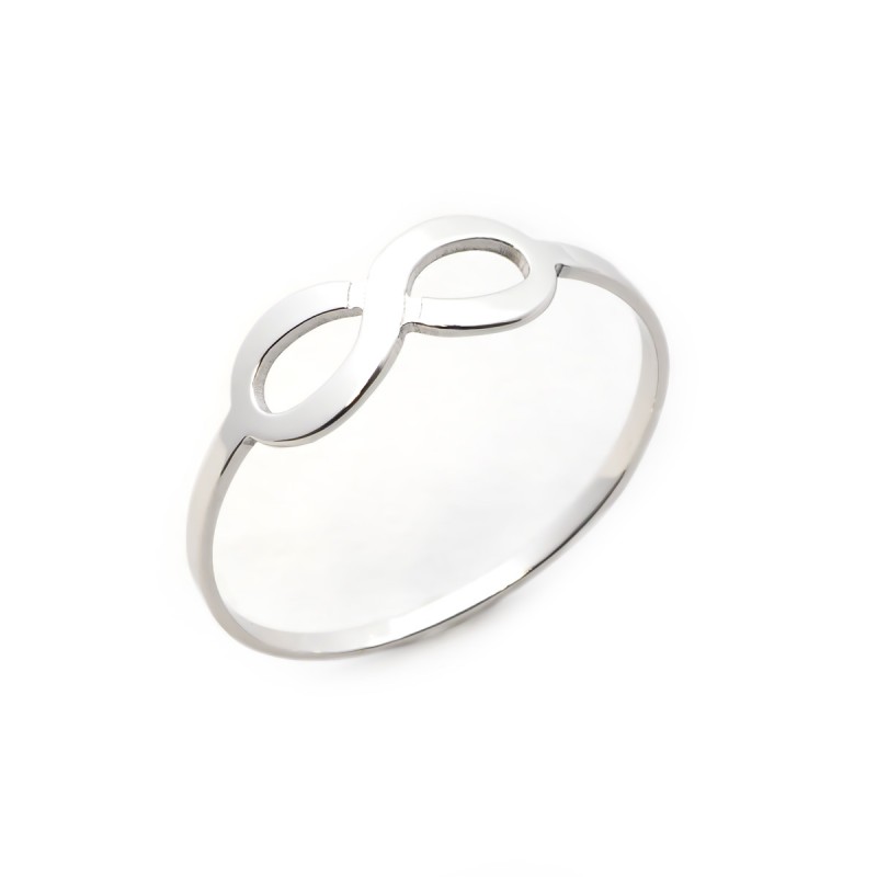 Bague Carador motif infini argent 925/000