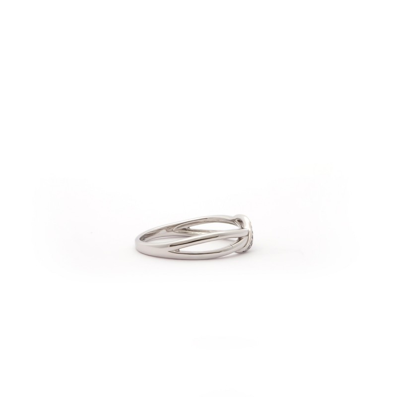 Bague femme Carador en argent avec oxydes de zirconium