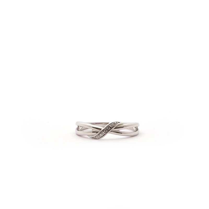 Bague femme Carador en argent avec oxydes de zirconium