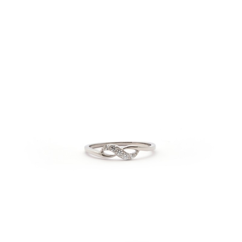 Bague femme carador argent et oxydes de zirconium