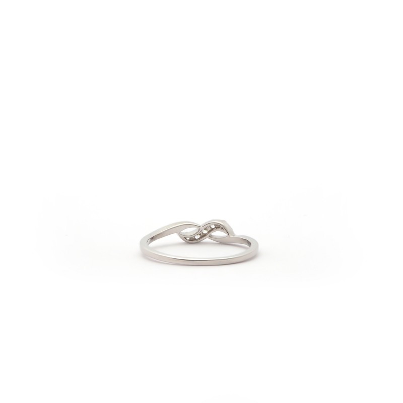 Bague femme carador argent et oxydes de zirconium