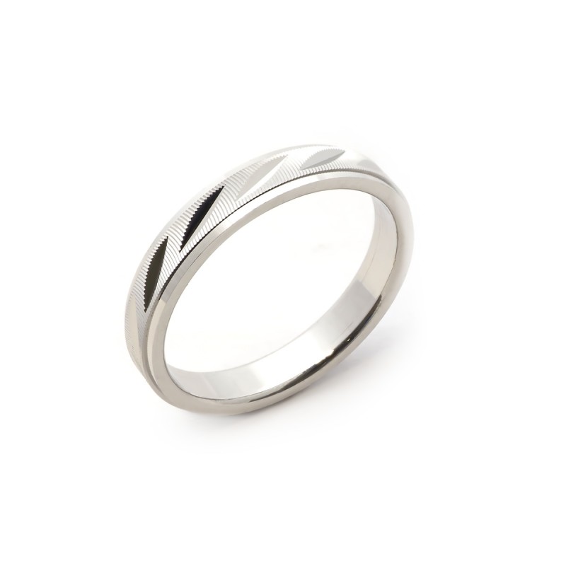 Bague femme Carador anneau ciselé argent 925/000