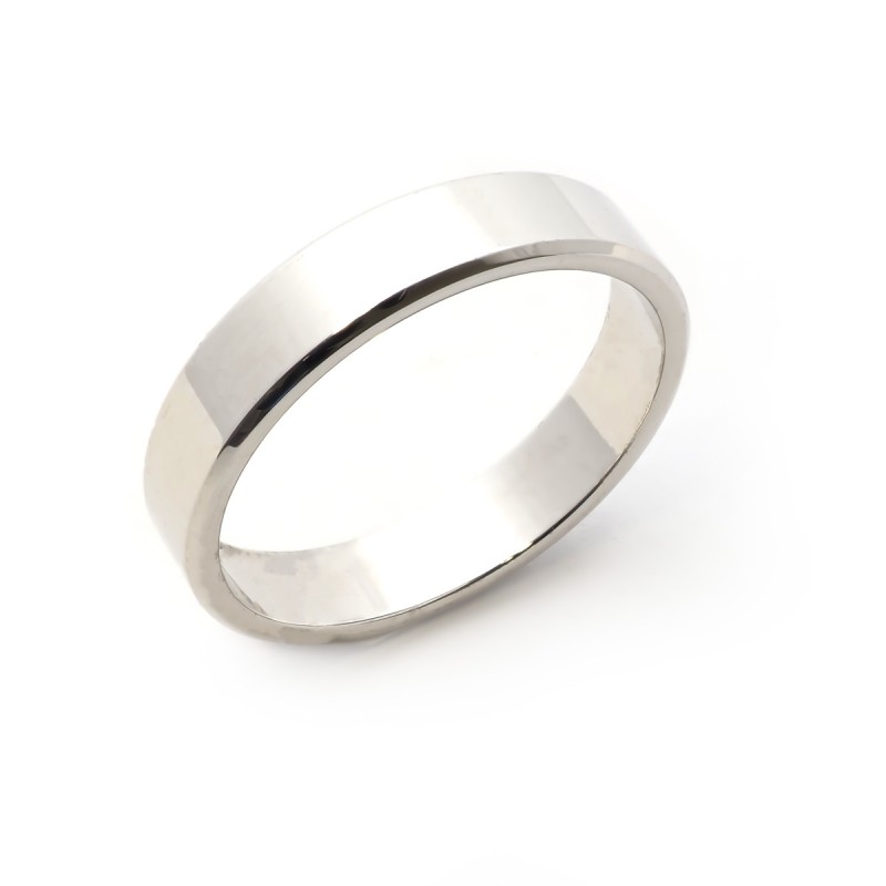 Bague femme anneau type alliance Carador en argent 925/000