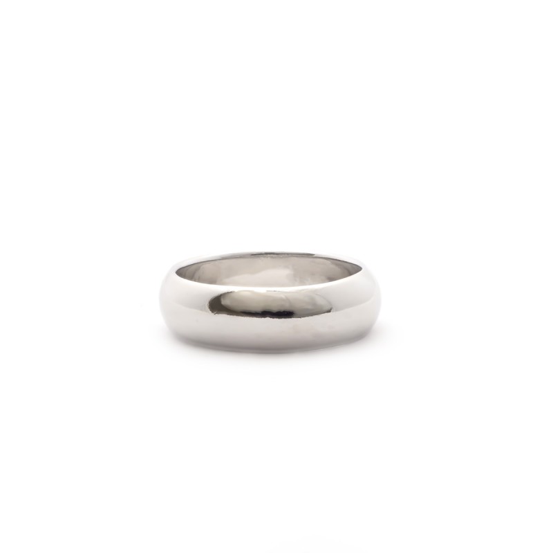 Bague femme anneau type alliance Carador en argent 925/000