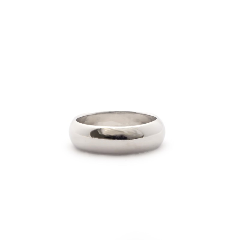 Bague femme anneau type alliance Carador en argent 925/000