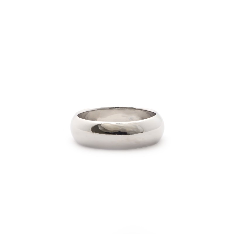 Bague femme anneau type alliance Carador en argent 925/000