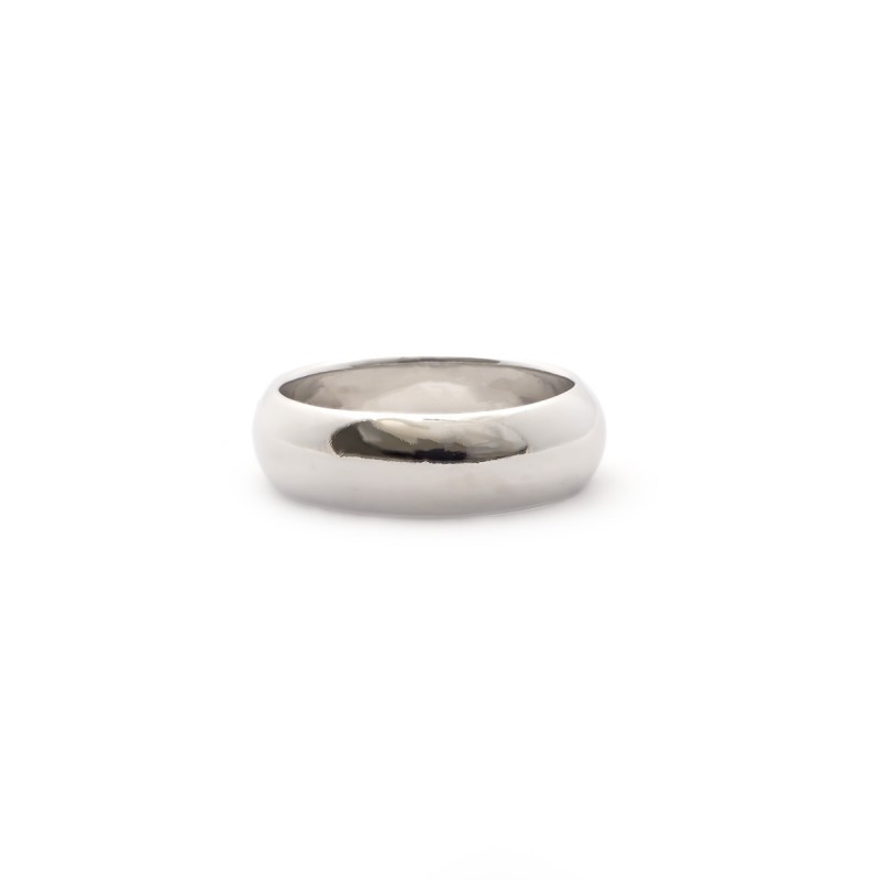 Bague femme anneau type alliance Carador en argent 925/000