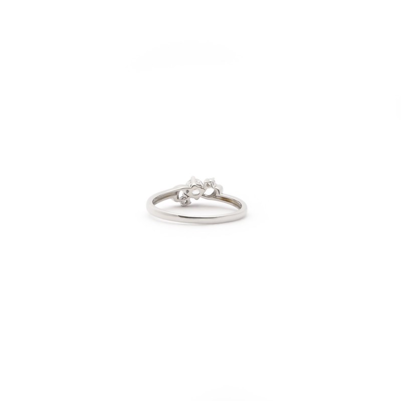 Bague solitaire oxyde de zirconium