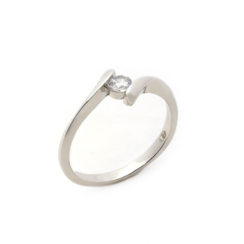 Bague Carador Argent 925/000e Simplicité