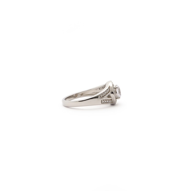 Bague argent femme carador