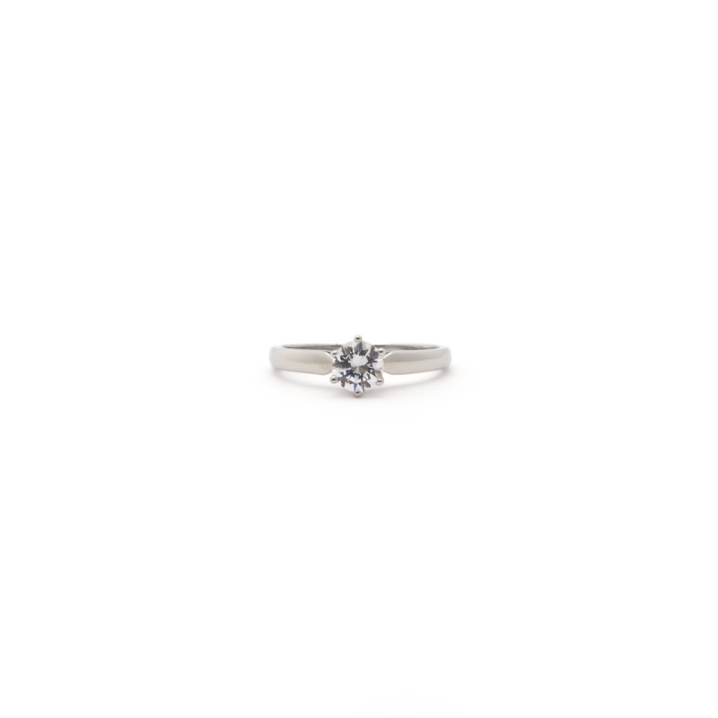Bague femme Carador solitaire d'oxyde de zirconium