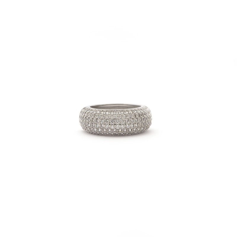 Bague femme Carador argent 935/000 et oxydes de zirconium