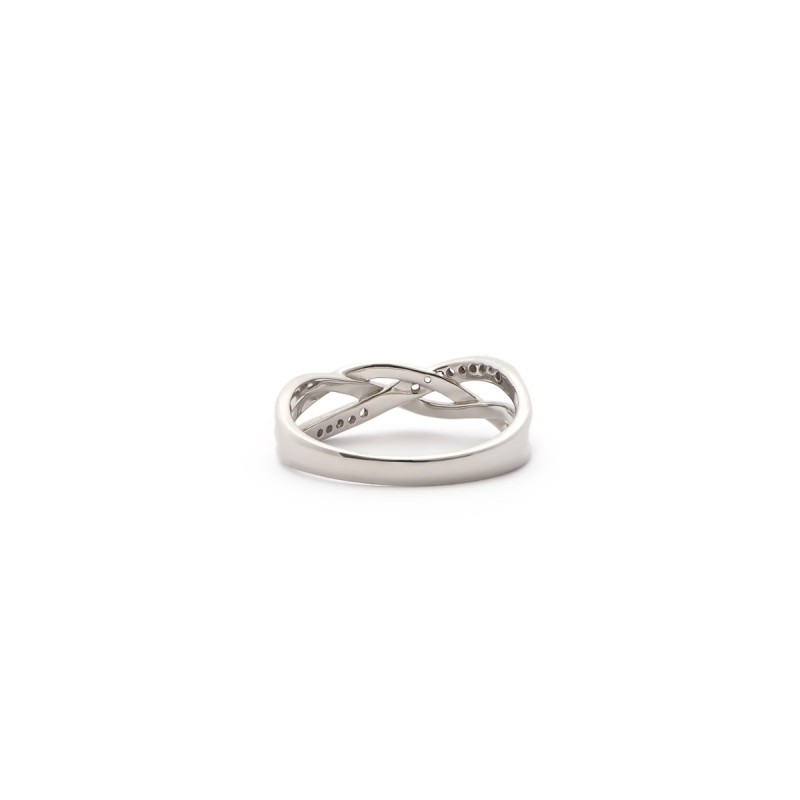 Bague femme Carador en argent avec oxydes de zirconium