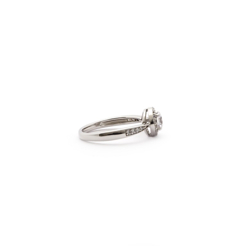 Bague femme Carador en argent avec oxydes de zirconium