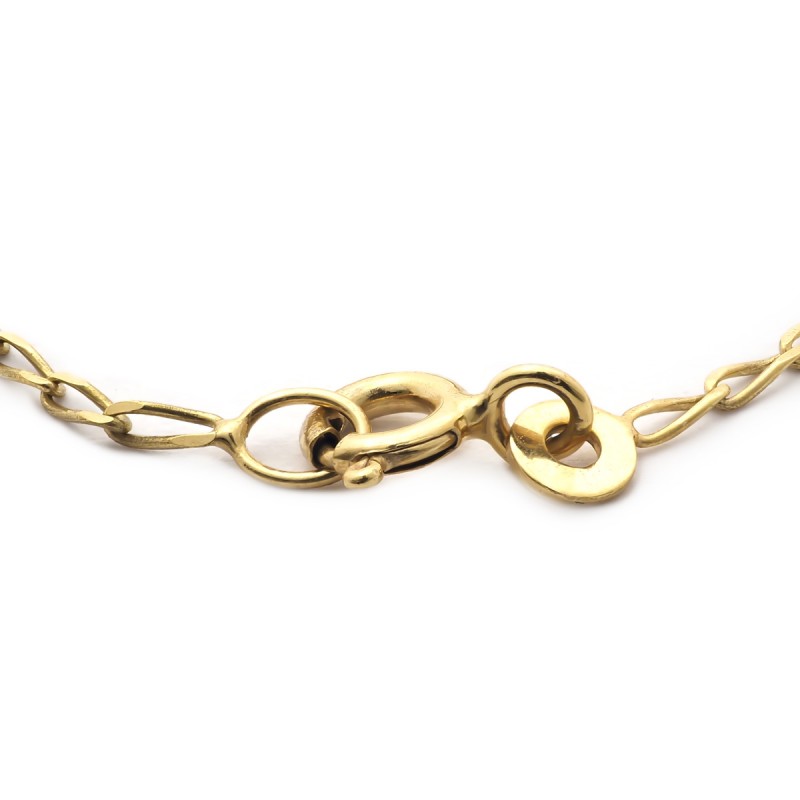 Carador - Gourmette bébé or jaune 375/000 maille cheval