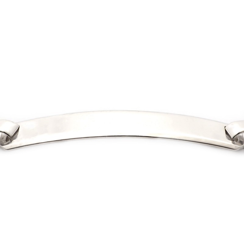 Bracelet Identité enfant Or blanc 375/000