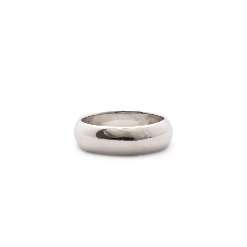 Bague anneau large en argent 925/000 de chez Carador