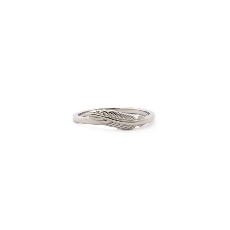 Bague femme Carador en argent 625/000 motif feuille