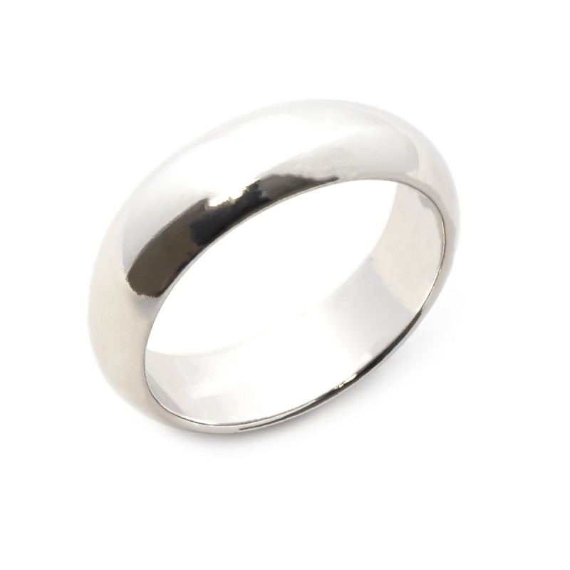 Bague anneau en argent 925/000 Rhodié 70816339
