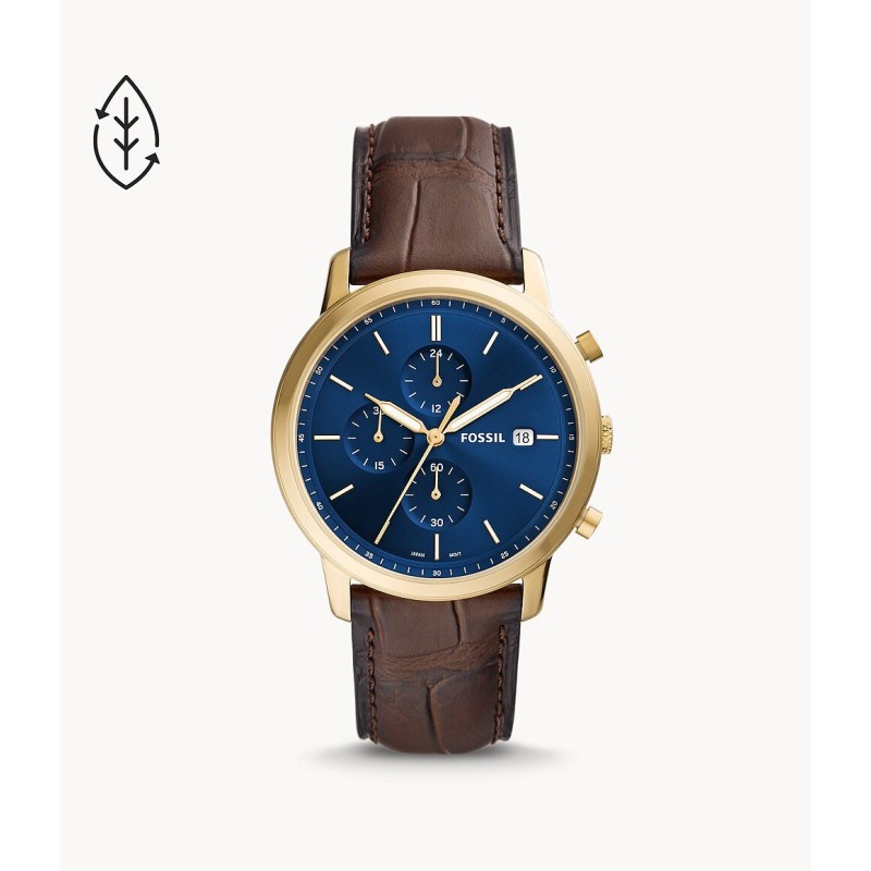 MONTRE HOMME FOSSIL BRACELET CUIR