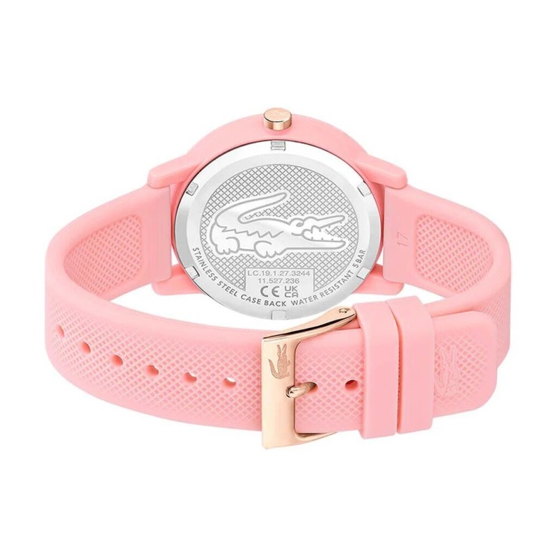 MONTRE LACOSTE SILICONE ROSE